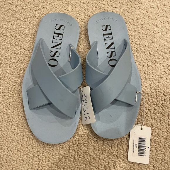 Senso Franky crossover-strap slides Light Blue Sz. 7 - Picture 7 of 7